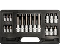 ASSORTIMENT D'EMBOUTS 18 PIÃˆCES HEXAGONALES 3-12 MM YATO YT-7752