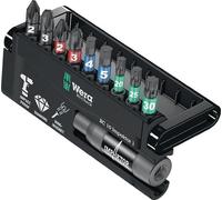 Assortiment d'embouts Bit-Check 10 Impaktor 1 10 pces PH/PZD/T/6-KT.Porte-embouts à changement rapide