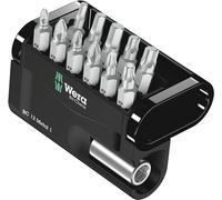 Wera Bit-Check 12 Metal 1 05057424001 Jeu d'embouts 12 pièces vis Pozidriv, cruciforme Phillips, TORX® intérieur, 6 pan