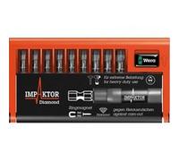 Wera 8767-9/IDC 05057688001 Jeu d'embouts 10 pièces TORX® intérieur technologie Impactor
