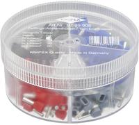 Assortiment d'embouts doubles Knipex 97 99 908 0.75 mm² partiellement isolé gris, rouge, noir, bleu 200 pc(s)