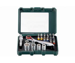 Assortiment d'embouts et douilles SP 26 pièces METABO - 626701000
