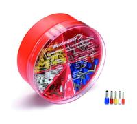 Assortiment d'embouts simples orange, blanc, jaune, rouge, bleu Weidmüller H-BOX 0,5-2,5QMM 9025900000 400 pc(s)