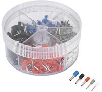 Assortiment dembouts simples TRU COMPONENTS 737074 blanc, gris, rouge, noir, bleu 400 pc(s)