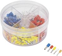 Assortiment d'embouts simples TRU COMPONENTS E400GS 739735 orange, blanc, jaune, rouge, bleu 400 pc(s)