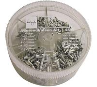 Assortiment d'embouts simples Vogt Verbindungstechnik 625388 métal 500 pc(s)