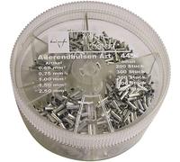 Assortiment d'embouts simples Vogt Verbindungstechnik 625388 métal 500 pc(s)