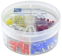 Assortiment d'embouts simples Vogt Verbindungstechnik 737035 orange, blanc, jaune, rouge, bleu 400 pc(s)