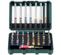 Metabo Coffret d'embouts SP 626702000 – 56 pièces (fente, Phillips, Pozidriv, 6 pans intérieurs)