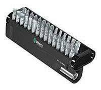 Wera Jeu d'embouts Bit-Check 30 Metal, 30 pièces (fente, Pozidriv, Phillips, 6 pans intérieurs) Gris