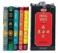 Assortiment d'encens - Bouquet Feng Shui (5 parfums). Lot de 100 bâtons Marque HEM