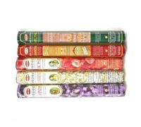 Assortiment d'encens Précieux 5 parfums / 100 bâtons Hem