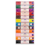Assortiment d'encens Satya - Pack Ancestral Wisdom (Comprend 2 parfums exclusifs) - 12 Paquets de 15 g - 180 g au Total - Idéal pour aromathérapie, méditation, Yoga