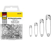 Assortiment d'épingles de sûreté 40 pièces