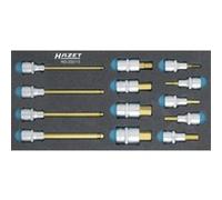 Jeu de douilles-embouts 13 pièces Hazet 163-220/13 Propulseur: 1/2\ (12.5 mm) Sortie: 6 pans intérieurs 1 set