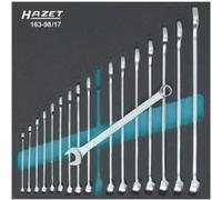 HAZET Jeu de clés mixtes 163-98/17 – 17 pièces, ouverture 6–24 mm