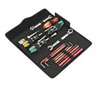 Wera 05136026001 Kraftform Kompakt SH 2 sanitaires/chauffage, Jeu d’outils isolés VDE, 15 pièces