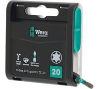 Assortiment embout 15 Impaktor T20x 25mm 15er Box Wera