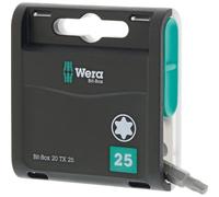 Assortiment embout 20H avec 20 unités Bits T25x25mm Wera