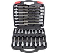 assortiment embouts chc h5 à h19 longs de 55 à 200 coffret 1/2 - Kroftools