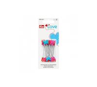 Assortiment épingles tête plastique Love 0,60 x 50mm -(...) - Multicolore