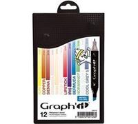 Assortiment Feutre à alcool Graph'it Manga colors x 12