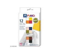 Assortiment Fimo Soft - Naturel - 12 pains de 26 g