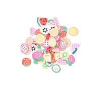 Assortiment Fruits en Matériau de Remplissage pour Résine - Ajoutez une Touche de Fraîcheur à Vos Créations -(...) - Multicolore