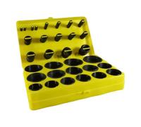 Assortiment - Lot de 30 tailles - Joints d'étanchéité en caoutchouc nitrile - 70 joints d'étanchéité pour sanitaire, voiture, atelier, réparation - Résistant à l'huile - SAE Métrique universel - Noir