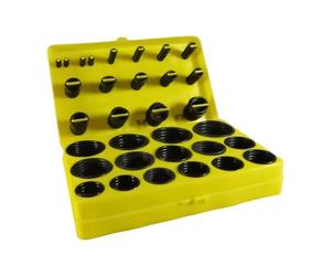 Assortiment - Lot de 30 tailles - Joints d'étanchéité en caoutchouc nitrile - 70 joints d'étanchéité pour sanitaire, voiture, atelier, réparation - Résistant à l'huile - SAE Métrique universel - Noir