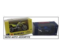 Assortiment Motos Cross 1/18 - New-Way Moto Honda - 6 modèles assortis - Pour Enfant de 5 ans et plus