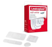 Assortiment pansements adhésifs Leukoplast Soft White (boite de 30)