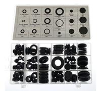 Assortiment Passe-Câbles et Bouchons 125 pcs 12 Tailles Caoutchouc pour Automobile Atelier Bricolage