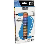 Assortiment Peinture Aquarelle Pébéo - Studio Aquarelle 12 ml - 12 tubes G