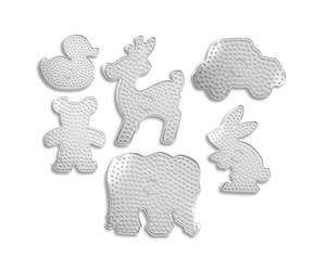 Assortiment plaques a repasser graine creative 16 a 22 cm 6 unites formes assorties