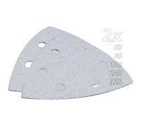 Assortiment de 10 triangles abrasifs MAKITA B-21674 pour peinture