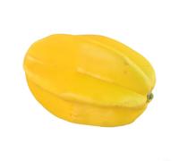 Assortiment varié de faux fruits en plastique pour la cuisine - Fruits artificiels réalistes pour décoration de la maison (fruit étoilé)