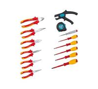 Assortiment VDE 0-20/14 ? Nombre d'outils : 14, Multicolore