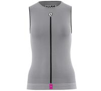 Maillot de corps cycliste sans manches pour femme Summer NS Skin Layer P1 gris clair XS-S