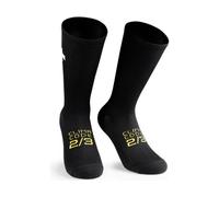 ASSOS Chaussettes Equipe Printemps Automne P1 noir