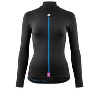 Maillot de corps manches longues8 pour femmes Spring Fall noir L-XL