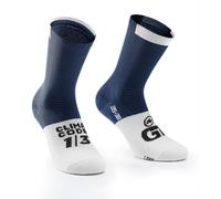 Assos - GT Socks C2 - Chaussettes vélo Stone Blue - 35 - 38