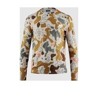 ASSOS Maillot Tactica T5 Tech-Flage L/S brun/jaune/blanc