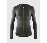 Assos - Spring Fall LS Skin Layer P1 - Sous-vêtement thermique vélo homme Anthracite Grey - M
