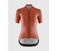 Maillot manches courtes assos uma gt jersey s11 marron femme