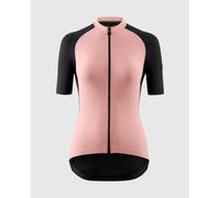 Maillot Assos Uma GTV c2 manches courtes rose noir femme - M