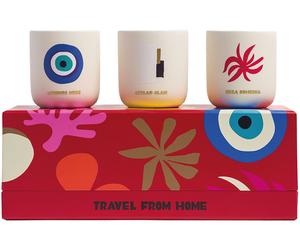 Assouline - Travel From Home Mini Scented Candle Set - Bougie parfumée 1 St.