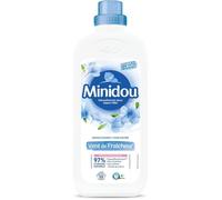 Assouplissant Linge Vent de Fraîcheur Élimine Résidus de Détergent & Réduit les Froissements Tous Textiles 1L - 50 Lavages
