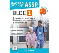 Assp 2de-1re-Tle Bac Pro - Bloc 1, Accompagner La Personne Dans Une Approche Globale Et Individualisée