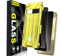 Asstar Lot de 2 protections d'écran en verre trempé 9H pour Galaxy S24 - Support d'empreintes digitales - Installation facile - Kit sans poussière - Protection d'écran en verre trempé 9H pour Galaxy